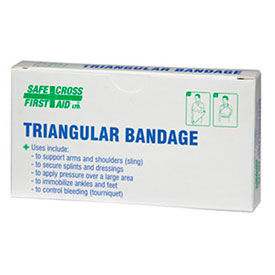 Bandage triangulaire de secourisme