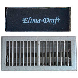 HVAC isolation plancher registre Inserts