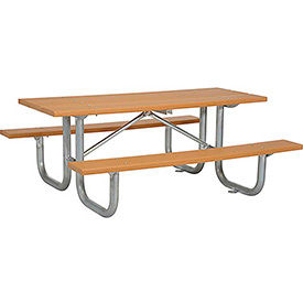 Recycled Plastic Picnic Tables with Steel Frame