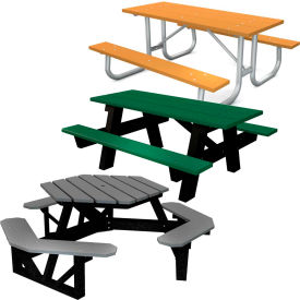 Global Industrial™ Recycled Plastic Picnic Tables