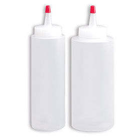 Bouteille flacon avec embout applicateur