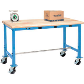 Global Industrial Heavy Duty Electric Mobile Packing Workbench
