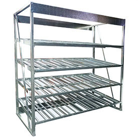 Gravité galvanisé Flow Racks 96