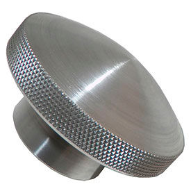 Aluminium au dôme-boutons