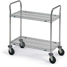 Metro® Super Erecta® Stainless Steel Wire Shelf Carts
