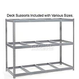 Made in USA - 8'H Boltless Wide Span Metal Storage Rack Without Decking