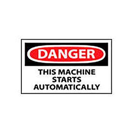 Automatic Equipment Signs