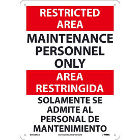 Signes bilingues de zone restreinte