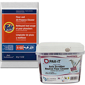 Packs de portions de nettoyant pour planchers