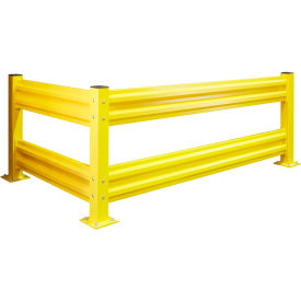 Rails de garde en acier de protection d’entrepôt idéal