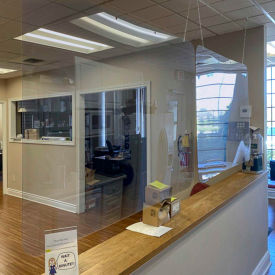 Marketing Impact Limited Hanging Caissier Shield Partitions