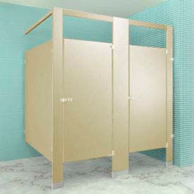 Metpar Overhead Braced Plastic Laminate Toilet Partition Compartments