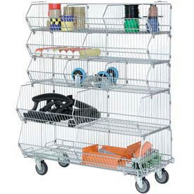 Global Industrial™ bacs de stockage de fils empilables à 5 niveaux