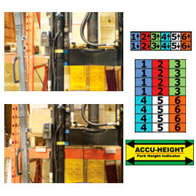 Ideal Warehouse Accu-Height Fork Height Level Indicator