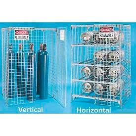 Gaz bouteille stockage Cage - fil d’acier
