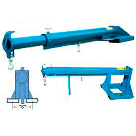 Forklift Telescoping Jib Boom Cranes