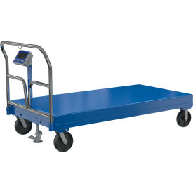 Steel Deck Platform Trucks with Integral Scale