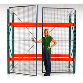 Wirecrafters - RackBack® Wire Mesh Pallet Rack Enclosures