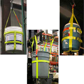Lift-All® seau, refroidisseur & poubelle baril élingues