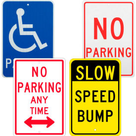 Parking Lot & Traffic Signs at Global Industrial