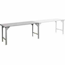 Largeur continue 12 Gauge Steel Top Production Tables