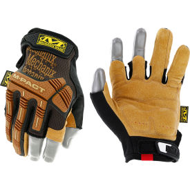 Mechanix Wear Gants résistants aux chocs en cuir