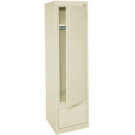 Sandusky System Series Single Door Wardrobe Cabinet With File Drawer
