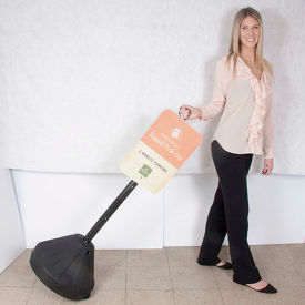 Magic Master - Tip 'N Roll (Portable Pole Sign Holder)