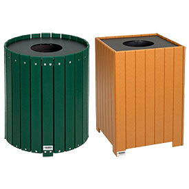 Global Industrial Recycled Plastic Receptacles