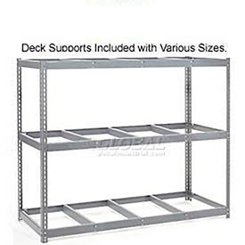 7'H Boltless Wide Span Metal Storage Rack Without Decking - Made in USA