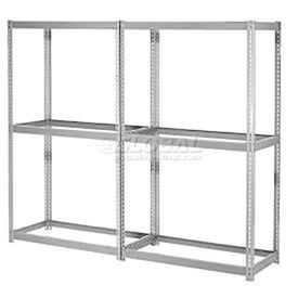 7'H Expandable Bulk Metal Storage Rack Without Deck - Made in USA