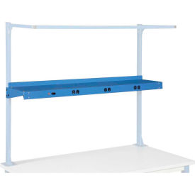 Global Industrial™ Workbench Steel Upper Shelf avec sortie