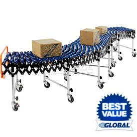 Global Industrial™ Portable Flexible - Expandable Gravity Conveyors