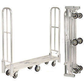 Pliant en aluminium, haut de gamme allée étroite plate-forme camions