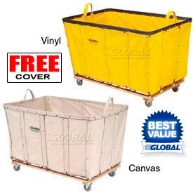 Global Industrial™ Canvas & Vinyl Bulk Basket Trucks