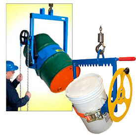 Grue ou un palan suspendu inclinable tambour Tombereaux