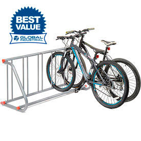 industrial bike rack wall