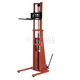 PrestoLifts™ High-Reach Battery Powered Lift Stackers with Fifth-Wheel Steering