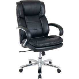 Interion® Big and Tall Leather Chairs