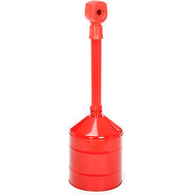 Justrite® Heavy Duty Butt Cans Cigarette Butt Receptacles