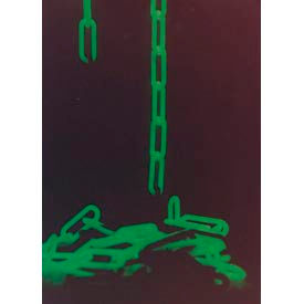 Chaînes en plastique photoluminescent