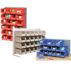 Single-Sided Pick Racks With Stacking Bins