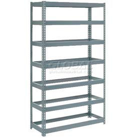 8' High Boltless Steel Shelving Without Decking