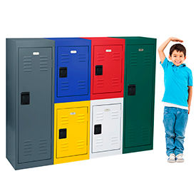 24 Gauge Extra Wide Steel Storage Lockers