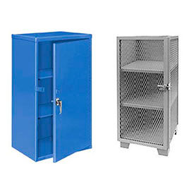 All-Welded Heavy Duty Narrow Security Storage Cabinets