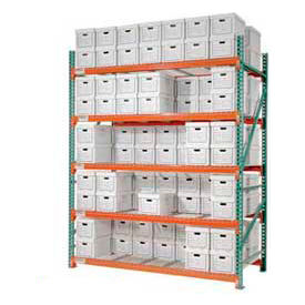Record Storage Racks Secure Corrugated, File Box Shelving