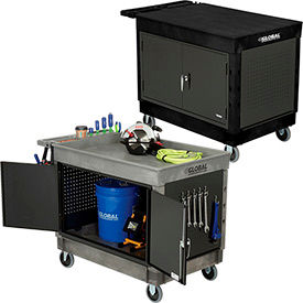 Industrial Strength Plastic Security Mobile Work Center
