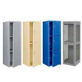 Calibre 14 Heavy Duty Extra large soudés acier Lockers - 24