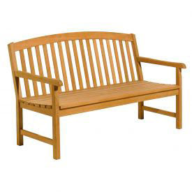Bancs bois avec dos & bras