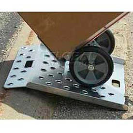 Portable en aluminium main camion Curb rampes